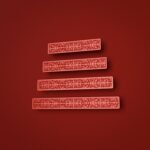 Comparaison des tailles â poignÃ©e de meuble Barre Palazzo Rinceaux Candy Red â Holdon Paris