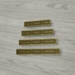 Palazzo Bar, Scrollwork, S, Satin Brass, size comparison