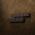 Palazzo Bar, Rosette, S, Antique Bronze, finish comparison