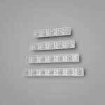 Palazzo Bar, Rosette, S, Silver Gray, size comparison