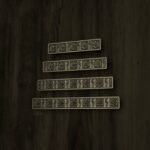 Palazzo Bar, Rosette, S, Antique Brass, size comparison