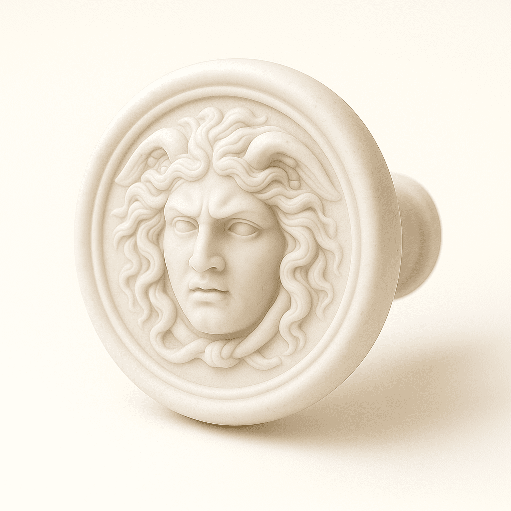 Custom marble handle
