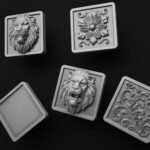 Comparaison des motifs — poignée de meuble Carré Palazzo Aluminium Satiné M — Holdon Paris