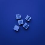 Comparaison des motifs — poignée de meuble Carré Palazzo Bleu Electrique M — Holdon Paris