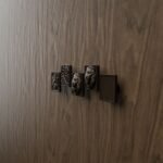 Comparaison des motifs — poignée de meuble Carré Palazzo Bronze Mat L — Holdon Paris