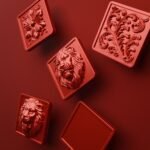 Comparaison des motifs — poignée de meuble Carré Palazzo Candy Red L — Holdon Paris