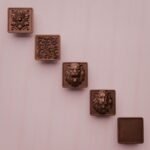 Comparaison des motifs — poignée de meuble Carré Palazzo Cuivre Satiné L — Holdon Paris
