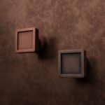 Palazzo Square, XS, Antique Copper, finish comparison