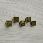 Comparaison des motifs — poignée de meuble Carré Palazzo Laiton Satiné S — Holdon Paris