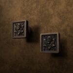 Comparaison des finitions — poignée de meuble Carré Palazzo Rosace Bronze S — Holdon Paris