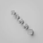 Comparaison des motifs — poignée de meuble Carré Palazzo White Snow S — Holdon Paris