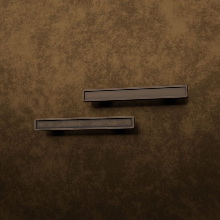 Comparaison des finitions — poignée de meuble Demibarre Palazzo Essentiel Bronze S — Holdon Paris