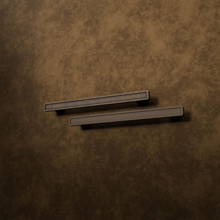 Comparaison des finitions — poignée de meuble Demibarre Palazzo Essentiel Bronze XL — Holdon Paris