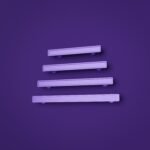Palazzo Slim Bar, S, Dark Lilac, size comparison