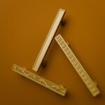 Comparaison des motifs — poignée de meuble Demibarre Palazzo Golden Sun M — Holdon Paris