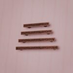 Palazzo Slim Bar, Scrollwork, S, Satin Copper, size comparison