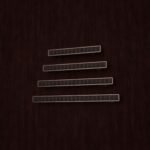Palazzo Slim Bar, Rosette, S, Antique Copper, size comparison