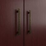Renaissance style antique bronze cabinet handles