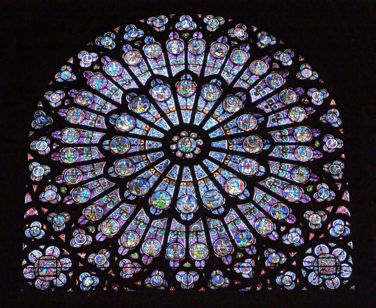La rosace, ou l&rsquo;ordre rendu visible