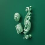Comparaison des silhouettes — poignée de meuble Lion Endormi Emeraude Claire L — Holdon Paris