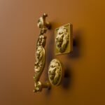 Comparaison des silhouettes — poignée de meuble Lion Endormi Golden Sun L — Holdon Paris