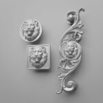 Comparaison des silhouettes — poignée de meuble Lion Endormi Gris argenté L — Holdon Paris