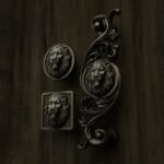 Comparaison des silhouettes — poignée de meuble Lion Endormi Laiton Ancien M — Holdon Paris