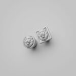 Comparaison des silhouettes — poignée de meuble Lion Endormi White Snow S — Holdon Paris