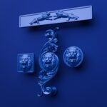Arabesque Classica, Lion Rugissant, M, Bleu Electrique, Silhouettenvergleich