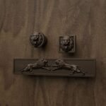 Classica Round, Roaring Lion, S, Matte Bronze, silhouette comparison