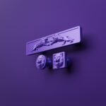 Palazzo Square, Roaring Lion, S, Dark Lilac, silhouette comparison