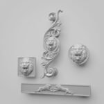 Comparaison des silhouettes — poignée de meuble Lion Rugissant White Snow L — Holdon Paris