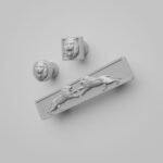 Comparaison des silhouettes — poignée de meuble Lion Rugissant White Snow S — Holdon Paris