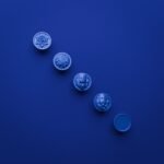 Comparaison des motifs — poignée de meuble Rond Classica Bleu Electrique M — Holdon Paris