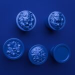Comparaison des motifs — poignée de meuble Rond Classica Bleu Electrique S — Holdon Paris