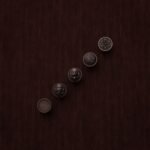 Comparaison des motifs — poignée de meuble Rond Classica Cuivre Ancien M — Holdon Paris
