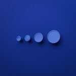 Comparaison des tailles — poignée de meuble Rond Classica Essentiel Bleu Electrique — Holdon Paris