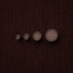 Comparaison des tailles — poignée de meuble Rond Classica Essentiel Cuivre Ancien — Holdon Paris