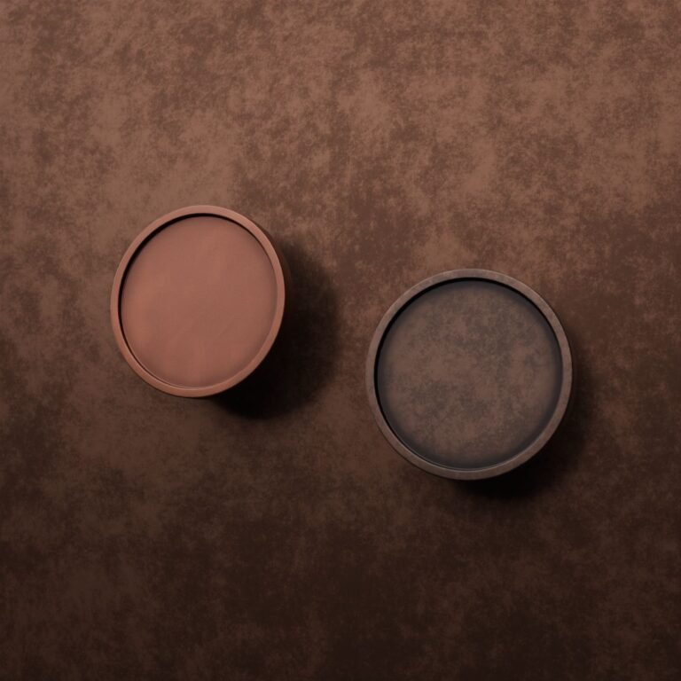 Classica Round, L, Antique Copper, finish comparison