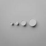 Comparaison des tailles — poignée de meuble Rond Classica Essentiel Gris argenté — Holdon Paris