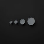 Classica Round, XS, Titanium Gray, size comparison