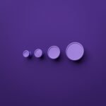 Classica Round, XS, Dark Lilac, size comparison