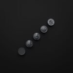 Comparaison des motifs — poignée de meuble Rond Classica Gris Titane L — Holdon Paris