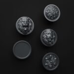 Comparaison des motifs — poignée de meuble Rond Classica Gris Titane M — Holdon Paris