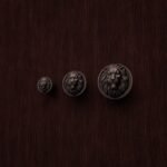 Comparaison des tailles — poignée de meuble Rond Classica Lion Endormi Cuivre Ancien — Holdon Paris