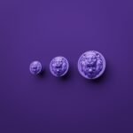 Classica Round, Roaring Lion, S, Dark Lilac, size comparison