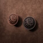 Comparaison des finitions — poignée de meuble Rond Classica Rinceaux Cuivre L — Holdon Paris