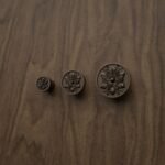 Comparaison des tailles â poignÃ©e de meuble Rond Classica Rosace Bronze Mat â Holdon Paris