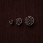 Comparaison des tailles — poignée de meuble Rond Classica Rosace Cuivre Ancien — Holdon Paris