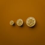 Classica Round, Rosette, S, Golden Sun, size comparison
